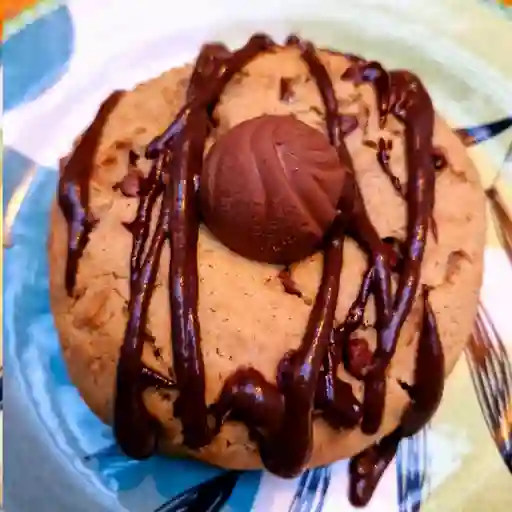 Galleta con chips de chocolate