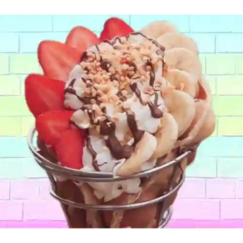 Waffle Fusión Nutella Duo