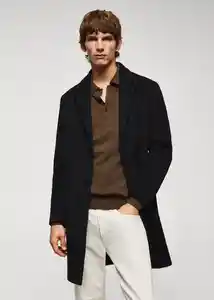 Abrigo Dalan Negro Talla L Hombre Mango