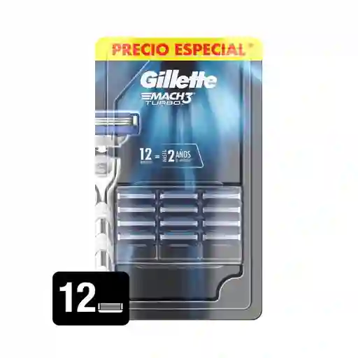 Gillette Mach3 Repuestos Turbo