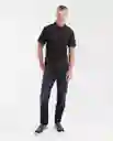 Camisa Paper Manga Corta Negro Sombrío Ultraoscuro S Chevignon