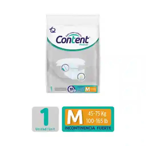 Content Medical Pañal Talla M