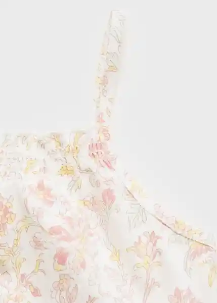 Pijama Teab Rosa Talla 70 Niñas Mango