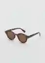 Gafas de Sol Dani Chocolate Talla 99 Mujer Mango