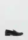 Zapatos Parismo Negro Talla 43 Hombre Mango