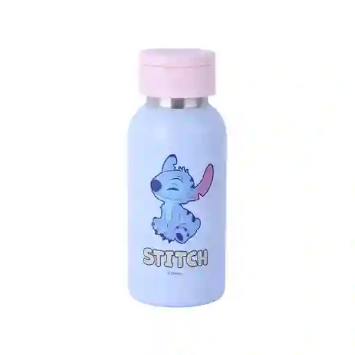 Vaso de Acero Con Asa Serie Stitch Azul 350 mL Miniso