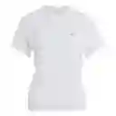 Adidas Camiseta Tee Para Mujer Blanco Talla L HZ0112