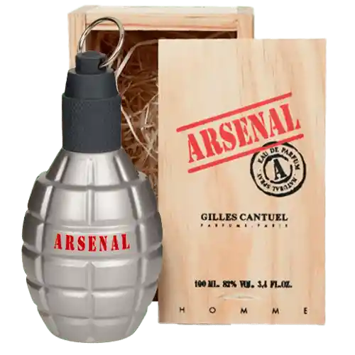 Perfume Arsenal Grey Gilles Cantuel 100ml Hombre Original
