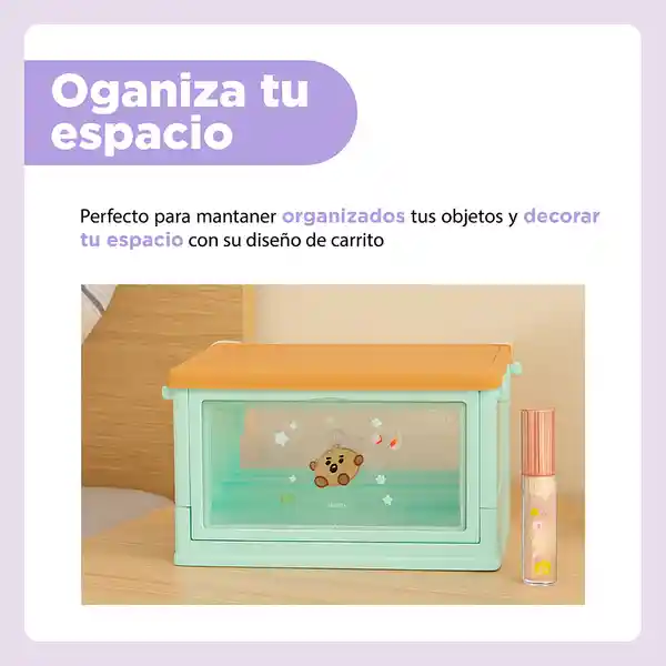 Organizador Plegable Mini Shooky Serie Bt21 Miniso