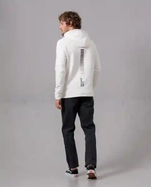 Buzo Hombre Crudo Marfil Claro Talla S 90212 Rifle