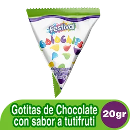 Golochips Gotitas de Chocolate Sabor a Tutifruti