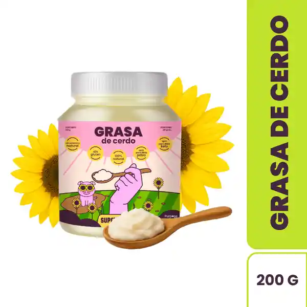 Grasa de Cerdo Supermundo 200 g