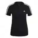 Adidas Camiseta Para Mujer Negro Talla XS GL0784