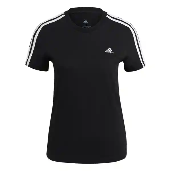 Adidas Camiseta Para Mujer Negro Talla XS GL0784