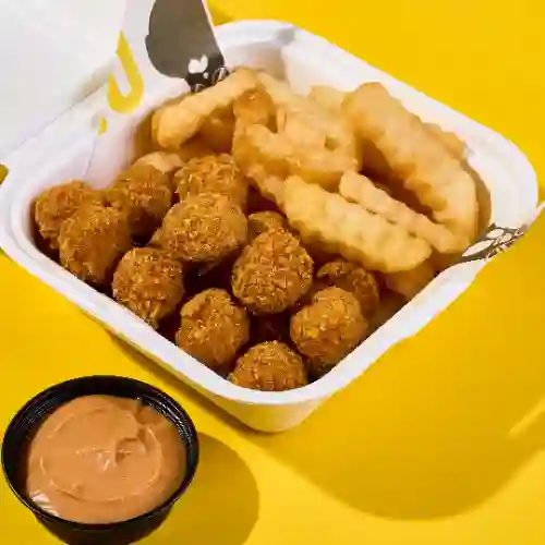 Combo popcorn chicken
