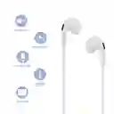 Audífonos Serie Moonlight Blanco 35 mm Mod 6311 Miniso