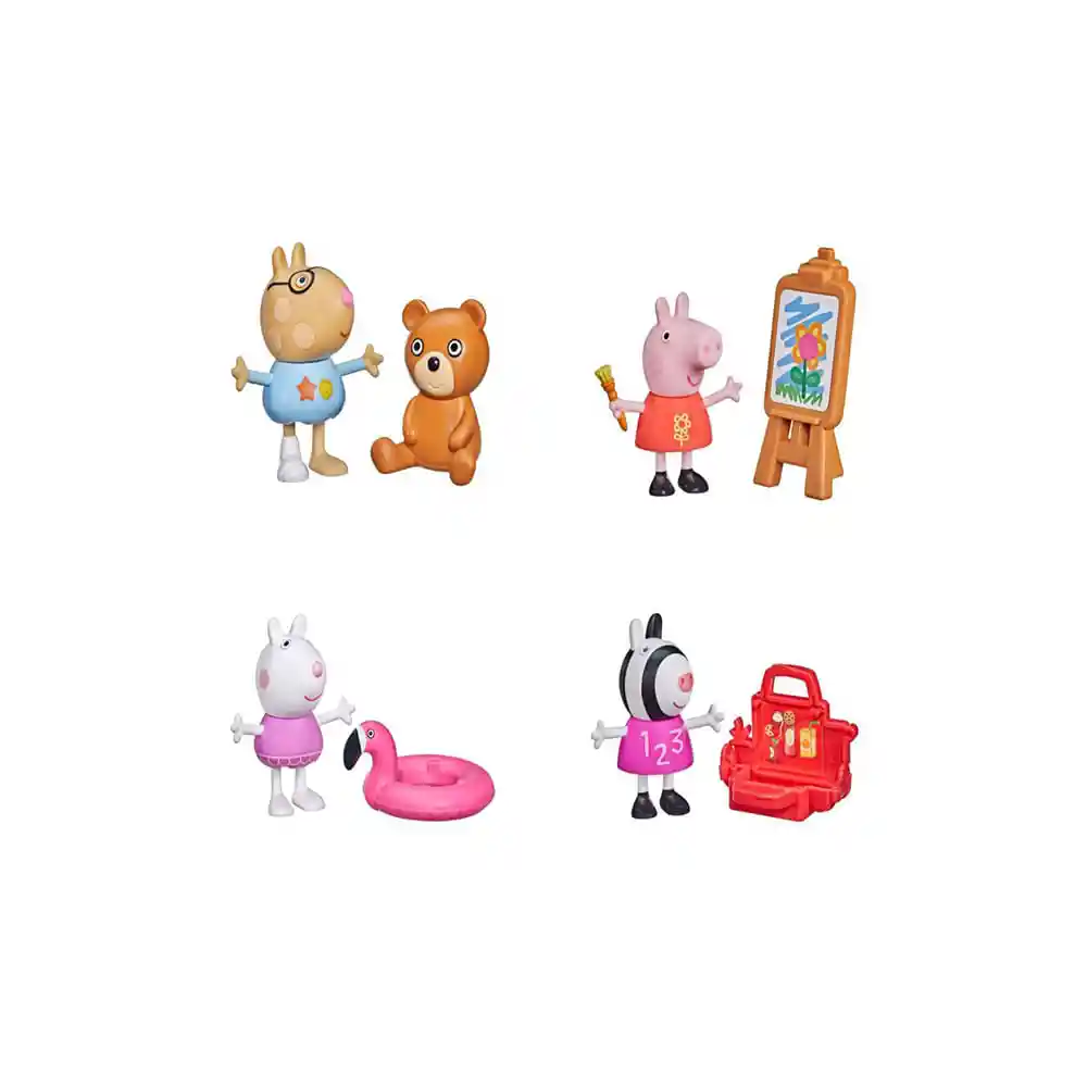 Peppa Pig Figura de Acción Amigos Divertidos