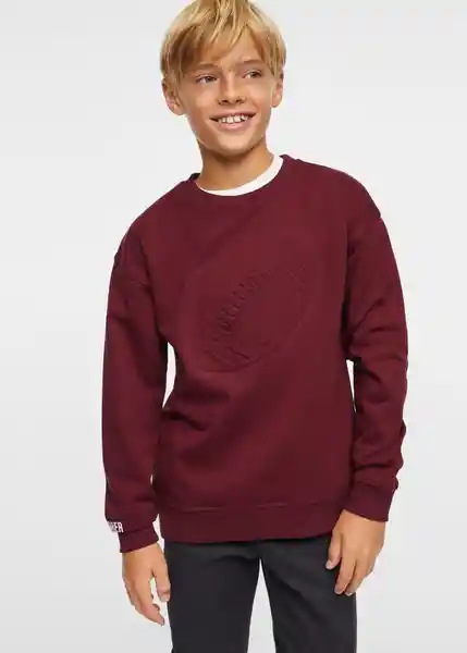 Sudadera Ball Burdeos Talla 06 Niños Mango