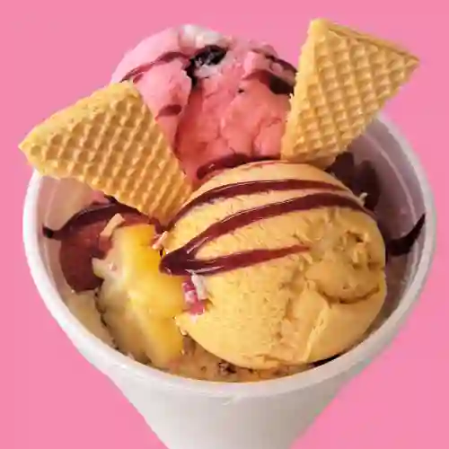 Ensalada de Frutas con Helado 16 Oz.