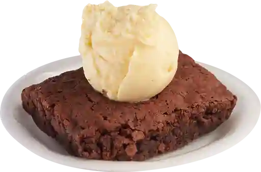 Brownie con Gelato