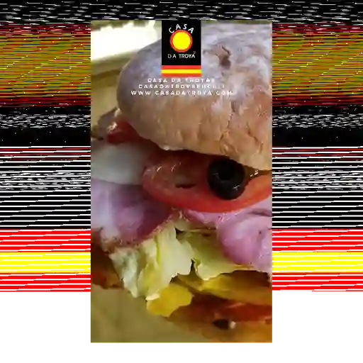 Mixto 1/4 libra cordero queso y vegetal