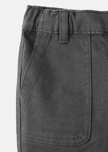 Pantalón Mauro Antracita Talla 70 Niños Mango