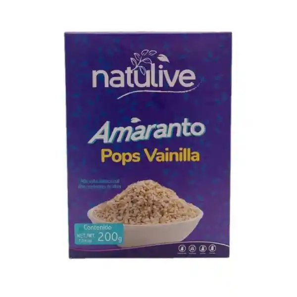 Natulive Amaranto Vainilla Pop