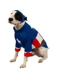 Disfraz Mascota Capitán América Talla L