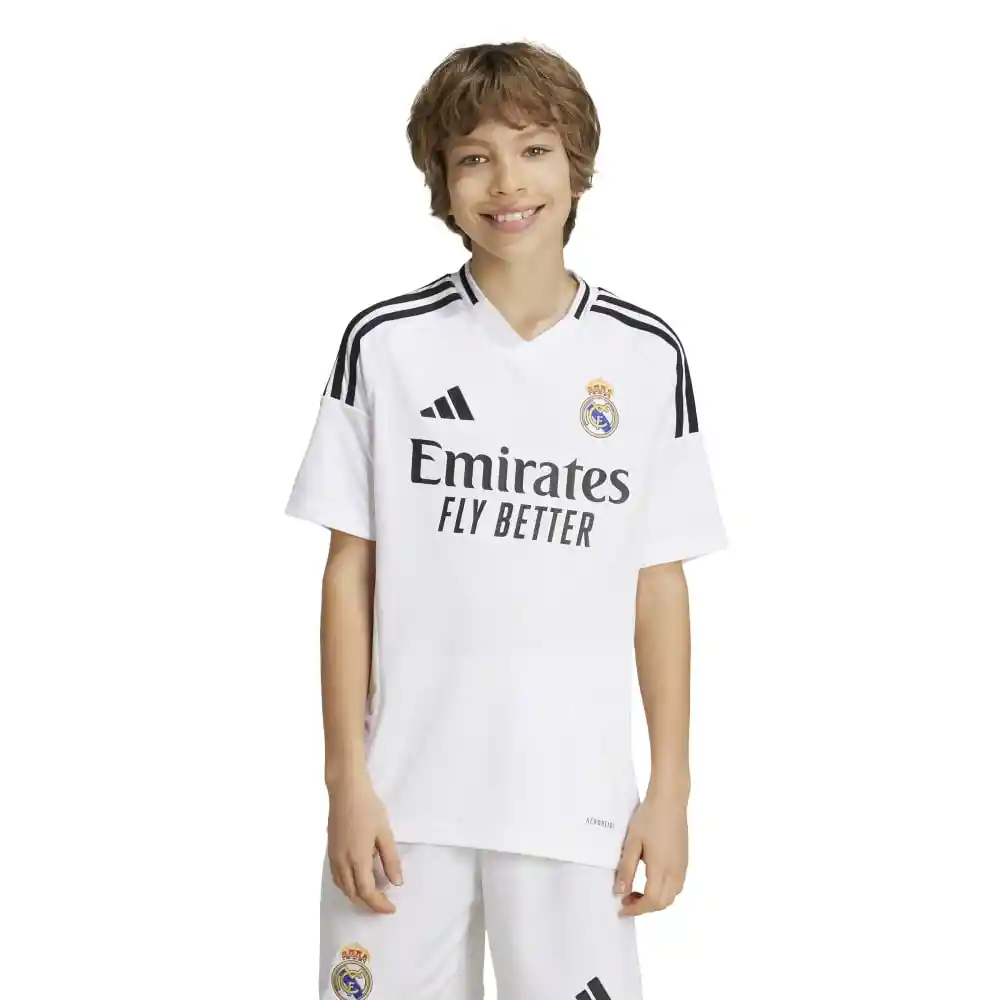 Adidas Jersey Real Madrid y Niño Blanco L