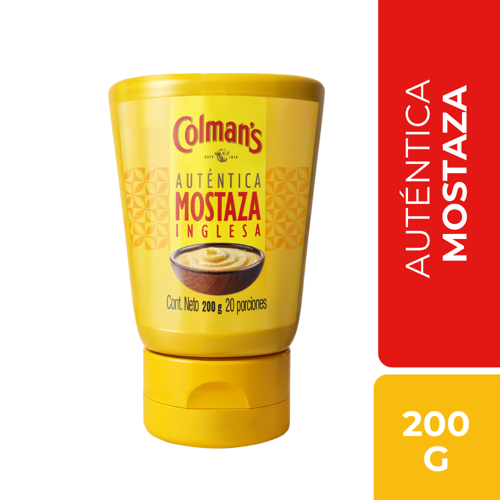 Colman's Mostaza Autentica Inglesa 200 g