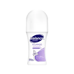 Desodorante Balance Roll On Aclarado Radiante Mujer 2x50Ml