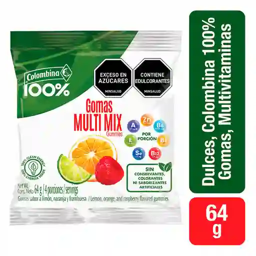 Colombina Gomas Multivitaminas 