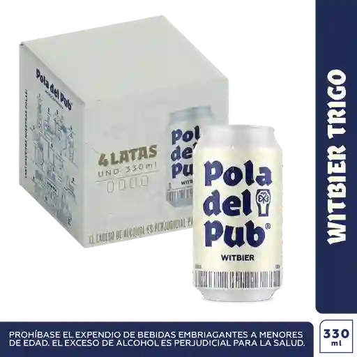 Pola del pub 4pack witbier 330 ml