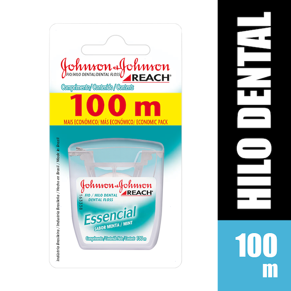 Reach Hilo Dental Essencial Menta 100 m