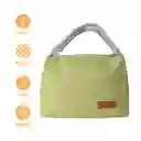 Lonchera Rectangular Lisa Serie Verde Miniso