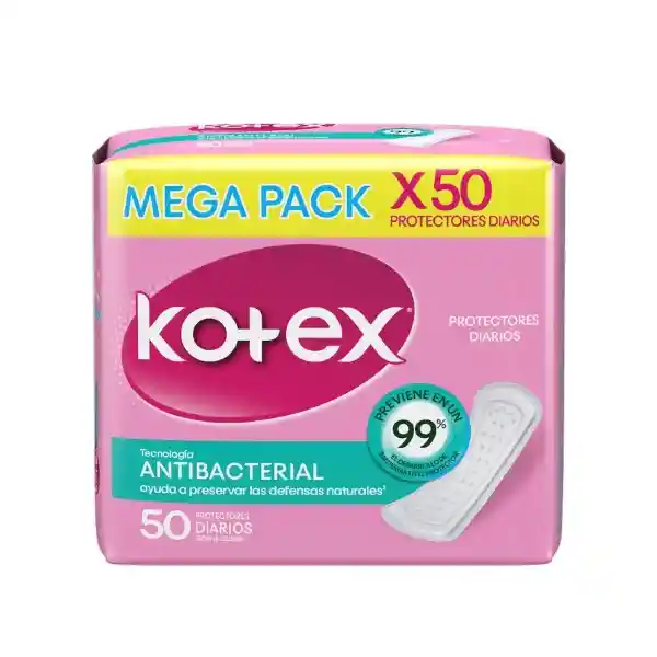 Kotex Protector Diario Antibacterial