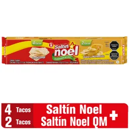 Saltin Noel Galleta Mix Rojo y Queso Mantequilla