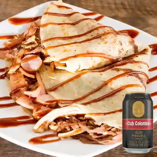Combo Crepe Estaciones + Club col. Negra Lta 330ml