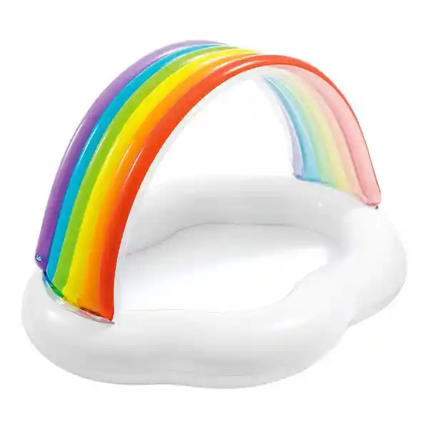 Intex Piscina Nube Arcoiris Bebé Unisex Plástico Vinilo