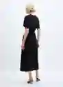 Vestido Dalas2 Negro Talla S Mujer Mango