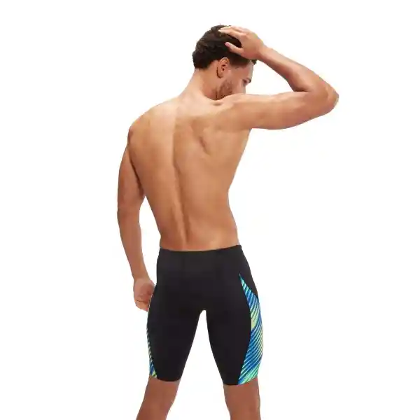 Pantalón Baño Alov V-Cut Jammer Amarillo Blue/Green 30 Speedo