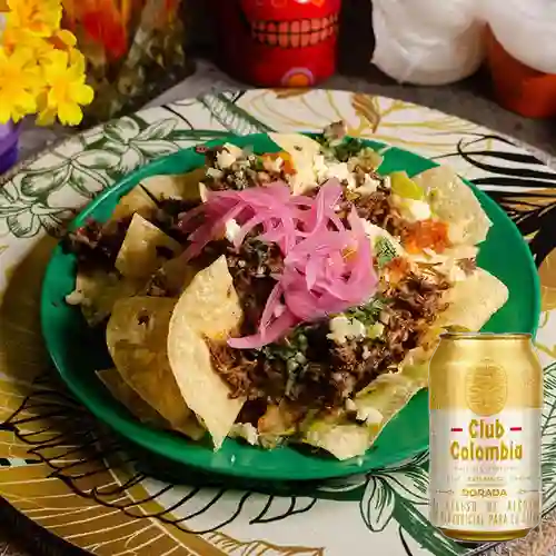 Combo Nacho Libre + Club col. Dorada 300ml