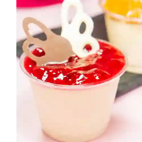 Panna Cotta Frutos Rojos Vaso