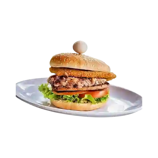 Hamburguesa Súper Doble Carne Mixta