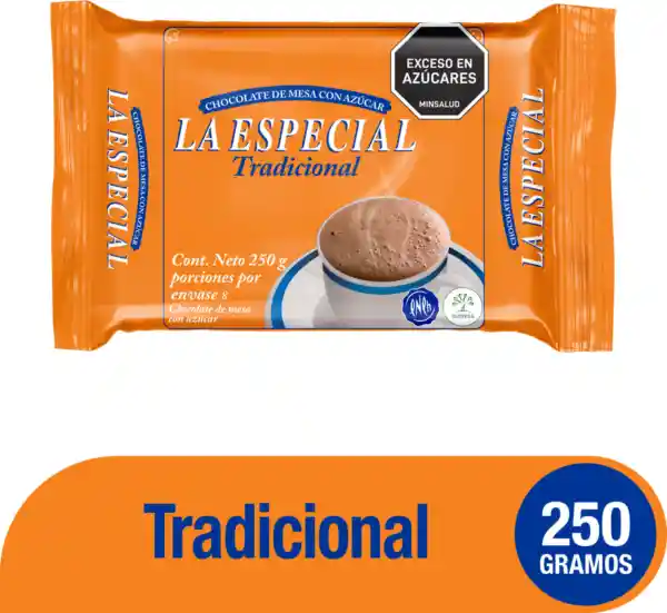 La Especial Chocolate de Mesa con Azúcar