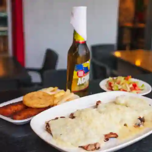 Filete de Pollo con Queso Gratinado