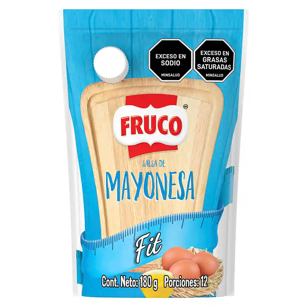 Salsa de Mayonesa Fruco Lyte doypack 180G