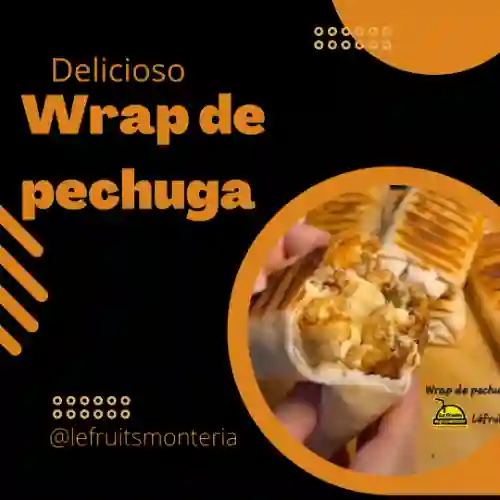 Wrap de Pechuga a la Plancha