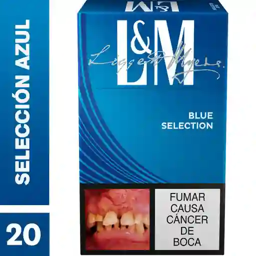L&M Selección Azul x 20 Cigarrillos