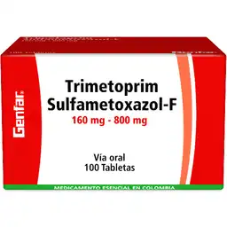 Genfar Trimetoprim Sulfametoxazol-F (160 mg / 800 mg)